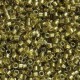Miyuki Delica Perlen 11/0 - Sparkling light yellow lined chartreuse DB-908